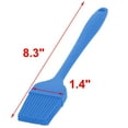 thumbnail image 2 of Unique Bargains Bakery Silicone Cake Baking Tool Cream Basting Pastry Brush Blue, 2 of 4