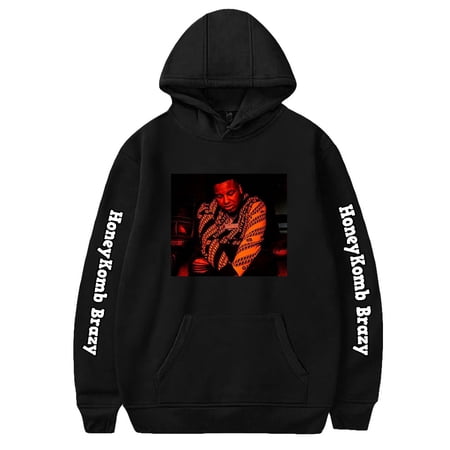 HoneyKomb Brazy Logo Merch Tour Hoodie Sweatshirt New Logo Women/Men Cosplay Pullovers Hooded Longsleeve