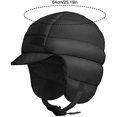 thumbnail image 4 of Down Winter Hat - Warm Ski Hats with Ear Flaps for Outdoor Use, 4 of 5