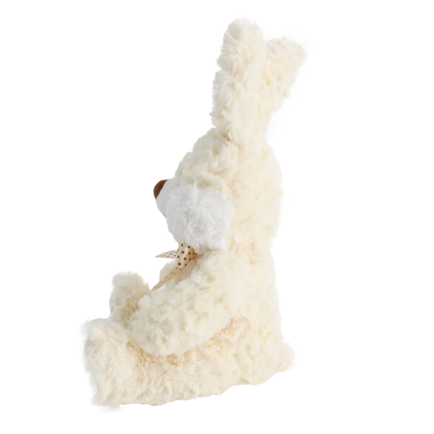 Façon de célébrer des lapins de 10inch avec des jouets en peluche rubans --multi couleurs