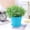 Blue, variant on Clearance! Soovim Indoor Pots Planting Pots Long Open Flowerpot Resin Flowerpot Balcony Large Rose Pot Pot Succulent Flowerpot