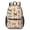 Cat and Paw, variant on Multicolor Cat Head White Pattern 17" School Backpacks for Teens,Waterproof Oxford Fabric,S-Shape Padded Straps for School,Travel,Hiking,Camping
