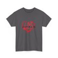 thumbnail image 3 of LOVE RULES! Unisex Heavy Cotton Tee, 3 of 4