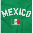 thumbnail image 2 of Mexico Country Flag Soccer Fan Pride Men's Graphic T Shirt Tees Brisco Brands S, 2 of 6