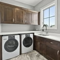 thumbnail image 2 of Transolid PF7509A-BNMB Kitchen/Laundry Faucet with Dual Spray and Flex Neck in Brushed Nickle/Matte Black, 2 of 10