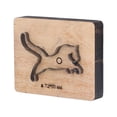 thumbnail image 1 of Leather Cutter, Simple Operation Punch Mould Durable Alloy Steel Birch Clean Cut Edge 72x50mm Tiger Shape  for Paper, 1 of 7