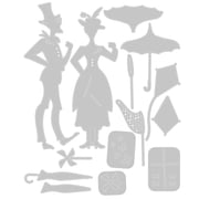 Sizzix Thinlits Dies The Park by Tim Holtz