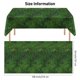 thumbnail image 2 of Mantel Durony de plástico con estampado de musgo verde, 274 x 137 cm, 2 unidades, 2 of 7