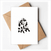 Panda Mountain Cluster Art Deco Fashion Greeting Cards You are Invited Invitations