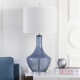thumbnail image 2 of SAFAVIEH Mercury 34.5 in. H Solid Glass Table Lamp, Blue, 2 of 7