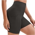 thumbnail image 3 of QATAINLAV Biker Shorts for Women High Waisted Butt Lifting Shapewear Shorts Solid Casual Workout Gym Short Yoga Leggings with Pockets Gray L, 3 of 6