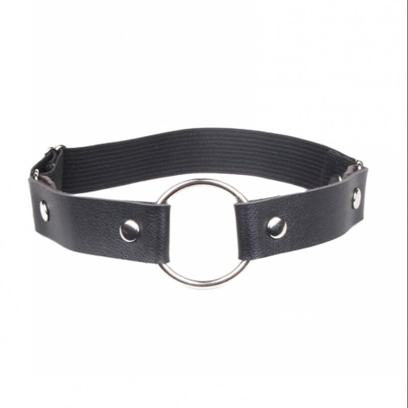 Jarretière Punk Jambe – Harnais Filigrane Métal – Accessoire Soirée, Carnaval, Déguisement – Taille Réglable - 2