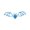 A002- Style B, variant on 12 Pack Bat Decorations for Halloween, Spooky Glitter Blue 3D Bats Wall Decor, Halloween Window Decor, Halloween Party Decor for Indoor Outdoor Home Yard Porch Fence Haunted House