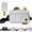 Grey, variant on Puppy   Pouches for    Bag,  Walking Fanny Pack with Carabiner, -in Poop Bag Dispenser & Reuse  Poop Holder, Puppy    Belt (Black)