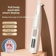 thumbnail image 3 of Pawcrest Pet Hair Trimmer Kit, Pawcrest Pet Hair Trimmer, Professional Waterproof Rechargeable Pet Paw Trimmer, Ultra-Quiet&Led Light for Paws Ears Face Rump, Complete in 30 Seconds Per paw, 3 of 7