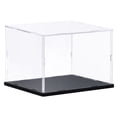 thumbnail image 1 of Unique Bargains Clear Display Case Acrylic Box, Assemble Transparent Box Dustproof Showcase 35x25x15cm for Collectibles, Craft, 1 of 6