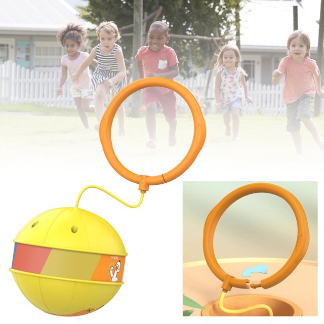 BKER Jump Glowing Bouncing Jump Bouncing Luminous One Legged Swinging Ankle Toy Ankle Games Games For Improve Physical Fitness