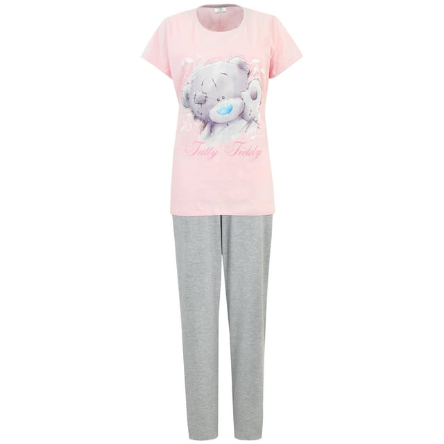 Carte Blanche Womens Tatty Teddy Pajamas Pink Sizes S-XXL