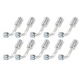 thumbnail image 2 of 10 Pcs 3/8in AC Beadlock Aluminum Hose Fitting 90 Degree Adapter, 2 of 5