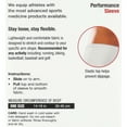 thumbnail image 7 of Mueller Performance Sleeve, White, One Size Fits Most, 7 of 7