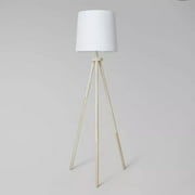 Pillowfort Tripod Floor Lamp (Includes LED Light Bulb) - White Wood