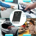 thumbnail image 4 of 4 Button Key Fob Case Keyless Entry Remote Key Shell Cover for Cadillac XTS ATS 2013-2015 NBG009768T with Blade No Chip, 4 of 8