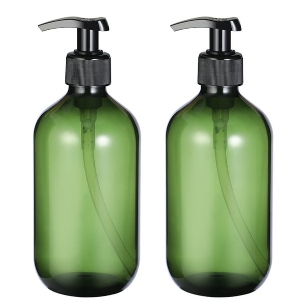 OUNONA 2PCS 500ml Empty Shampoo Bottles Opaque Versatile Pump Bottle