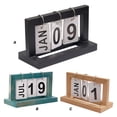 thumbnail image 4 of Cateissary Calendario de giro de página, de dormitorio de oficina, decoración de pie, decoración de restaurantes de interior, regalos de fiesta de Almacenamiento y organización del hogar Azul Cateissary HA032057-02B, 4 of 6
