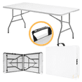 thumbnail image 5 of Mesa Plegable Tipo Portafolio QUALITY HOME Blanca 1.80m, 5 of 5