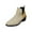 Beige, variant on Fesfesfes Boots Women Fashion Color Boots Chunky Heel Low Heel Pointed Toe Back Zipper Short Boots 8(41)