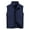 Dark Blue, variant on Men's Full-Zip Polar Fleece Insulated Vest Winter Vests Outerwear Warm Polar Sleeveless Jacket with Zipper Pockets Casual Golf (Available in Big & Tall) Size M-5XL Dark Gray