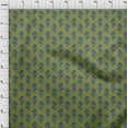 thumbnail image 3 of oneOone Cotton Silk Fabric Leaves & Floral Block Print Fabric By The Yard 42 Inch Wide, 3 of 4