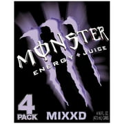 Monster Mixxd 4pk 16oz