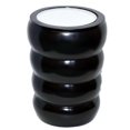 thumbnail image 1 of Hickory Manor Table d'Appoint Home HM662GB Michi&44; Noir Brillant, 1 of 1