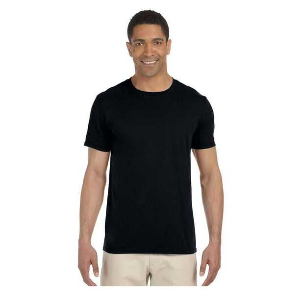 Gildan - Gildan Men's Softstyle Preshrunk Tearaway Label T-Shirt, Style ...