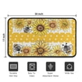 thumbnail image 5 of Yellow Dot Sunflower Bee Pattern Door Rugs,Washable Non Slip Door Mats Indoor,Decorative Door Mats,Entry Mat Indoor for Entrance,Bedroom,Kitchen,Bathroom,30"x17", 5 of 6