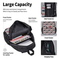 thumbnail image 4 of Easygdp Dachshund Dog Heart Mochila para Niños y Niñas con Set de Caja de Almuerzo y Estuche para Lápices 3 en 1, Mochila Escolar Estampada para Adolescentes, 4 of 7