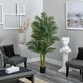 thumbnail image 5 of Nearly Natural 6' Golden Cane Palm Artificial Tree, Green, 5 of 5