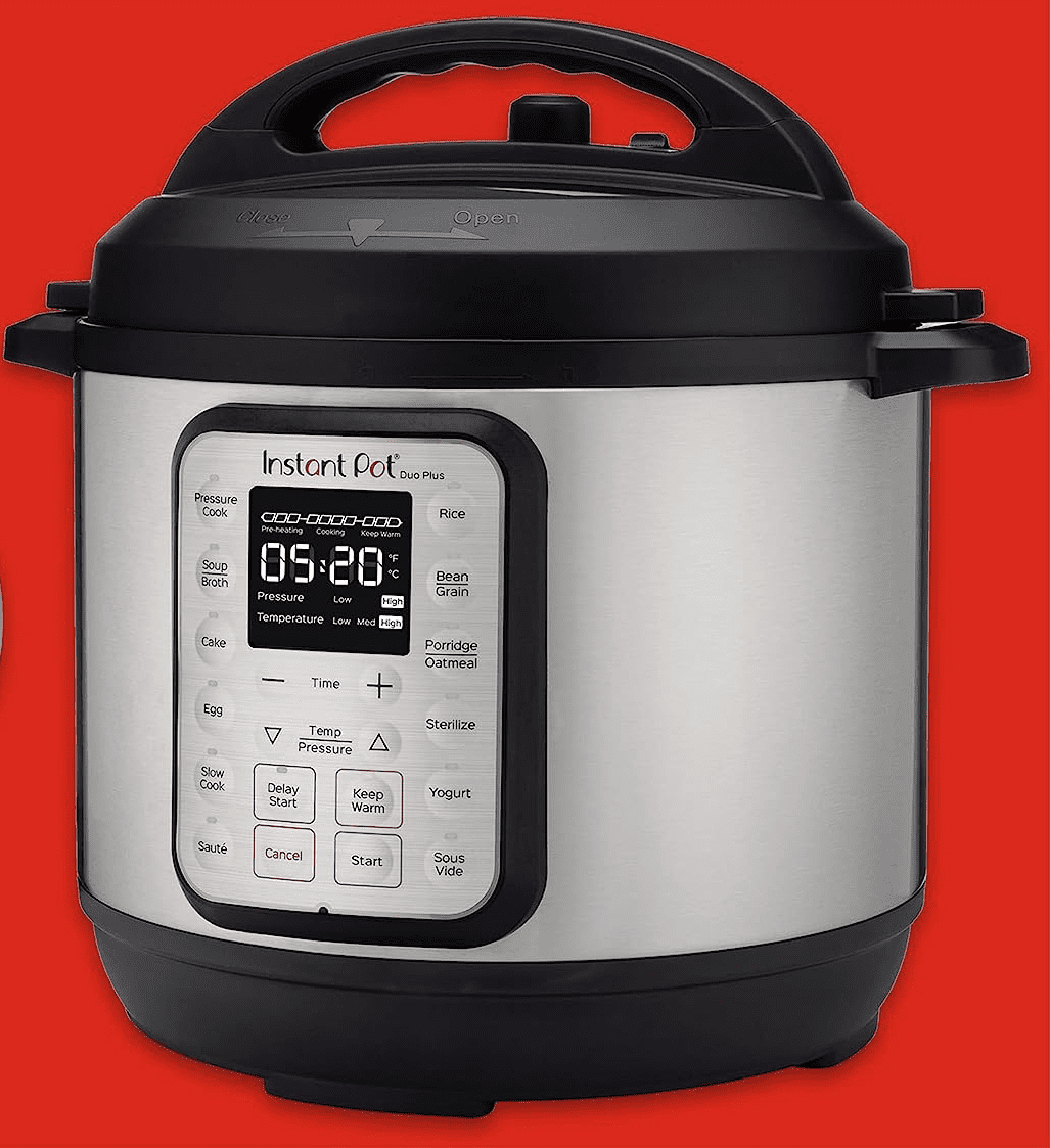 Instant Pot 112-0156-01 Duo Plus 9-in-1 Electric Pressure Cooker, 6 Quart 