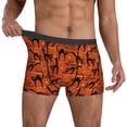 thumbnail image 3 of Men's Boxer Briefs, halloween elements cat Soft Comfy Mens Underwear Boxer Briefs Breathable With Widen Waist, 3 of 7