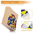 thumbnail image 5 of Yayeee Napkin Holder for Table Kitchen Paper Tissue Organization, Art Triangles, 5 of 8