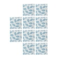 thumbnail image 3 of Pegatinas para azulejos impermeables con diseño de hojas verdes, 10 unidades, 20 x 20 cm, decora tu hogar con estilo, 3 of 8