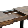 thumbnail image 3 of Extendable Dining Room Table for 6 8 10, Modern Farmhouse Wooden Kitchen Expanding Table, Long Large Expandable Dining Room Conference Table, 3 of 5