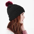 thumbnail image 2 of Beechfield Tuque d'Hiver Extrême Duo Snowstar pour Filles, 2 of 2