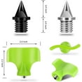 thumbnail image 3 of 1/4 Inch Track Spikes, 100 Pieces Steel Track Shoe Spikes Replacements and Spike Wrench for Sports Running Track Shoes, 3 of 5