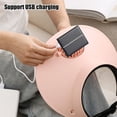 thumbnail image 5 of PALIFEUR Solar Powered Fan Hat Lightweight Solar Fan Hat Outdoor Wide Hat With Fans Solar Power Breathable Sun Hat for Hiking Camping Beach, 5 of 7