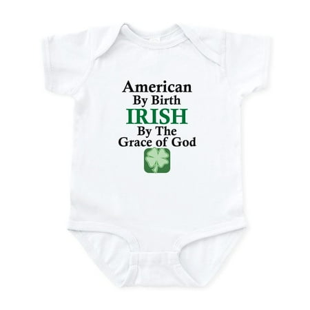 

CafePress - Irish Grace Of God Infant Bodysuit - Baby Light Bodysuit Size Newborn - 24 Months