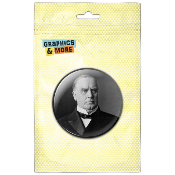 President William McKinley Pinback Button Pin Badge