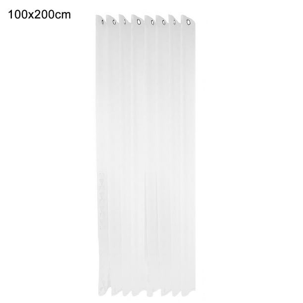 Worallymy Cortina blanca Sheer Semi-shading Window Covering Panels para Cocina Dormitorio Sala de estar 1Pc 100x200cm Worallymy JD735804468