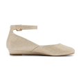 thumbnail image 2 of Flats Revona para Mujer de Dream Pairs en Dorado con Correa al Tobillo, 2 of 6